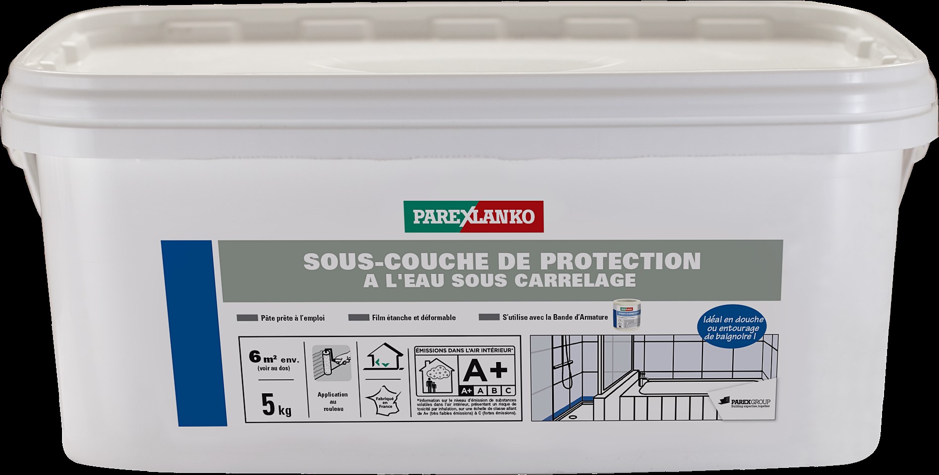 Sous-couche étanchéité sous carrelage - PAREXLANKO